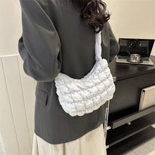 Load image into Gallery viewer, Women's Nylon Crossbody Bag – Dumpling Shape, Multiple Pockets &amp; Adjustable Strap
