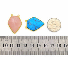 Load image into Gallery viewer, Gold Diamond Gemstone Pendant, Sku#LY03