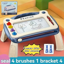 Load image into Gallery viewer, Magnetic 3-in-1 Drawing Board Toy, Draw, Write, Erase &amp; Repeat