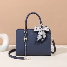 Load image into Gallery viewer, Women's Genuine Leather Crossbody Bag – Spacious Trapezoid Shoulder Bag