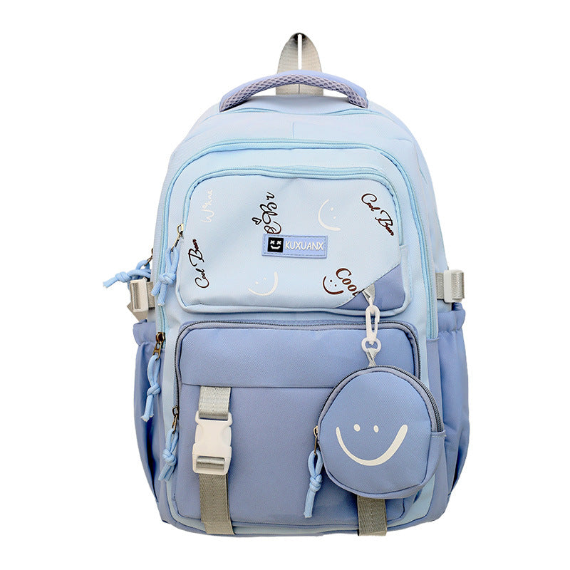 Lightweight High-Capacity Waterproof Backpack with Coin Pocket - 56-75L Travel Backpack for Students
