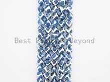Load image into Gallery viewer, Quality DZI Blue White Agate beads, Round Tibetan Agate Bead, sku#U408