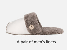 Load image into Gallery viewer, Unisex EVA Removable Liner Indoor Slippers | Non-Slip Warm House Shoes