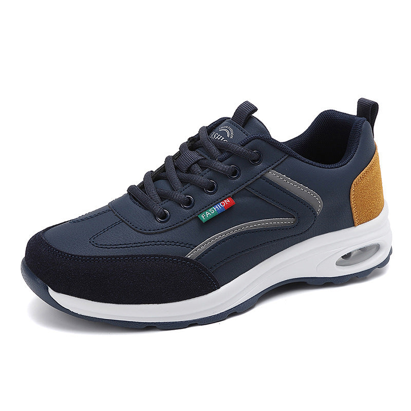 Men's Waterproof Athletic Casual Shoes - Plus Sizes 39-48 | Air Cushion Sole