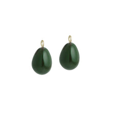 Load image into Gallery viewer, Green Enamel Avocado Charm Pendant,Sku#LK1235