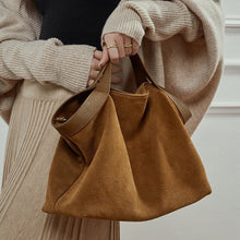 Load image into Gallery viewer, High-Capacity Genuine Leather Commuter Tote Bag