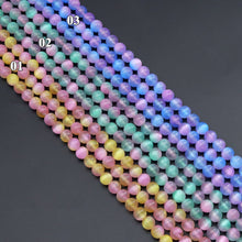 Load image into Gallery viewer, Dual Color Senelite Round Smooth Beads, Sku#U2133
