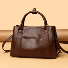 Load image into Gallery viewer, Women's Genuine Leather Crossbody Bag – Classic Minimalist Daily Commute Shoulder Bag