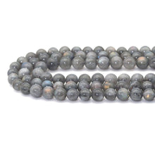 Load image into Gallery viewer, Genuine Purple Labradorite, 6mm/8mm/10mm Round Smooth Beads, Sku#U1622