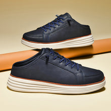 Load image into Gallery viewer, Men's Thermal Fleece-Lined Casual Lace-Up Shoes - Chunky Sole Winter Sneakers