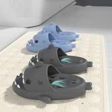 Load image into Gallery viewer, Shark Slides Shower Shoes With Drain Holes