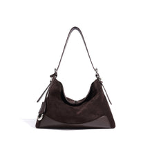 Load image into Gallery viewer, Women's Large Capacity Commuter Bag – Matte Cowhide Shoulder &amp; Crossbody Handbag