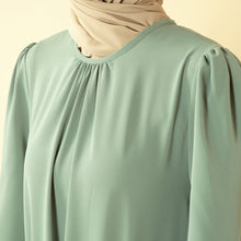 Load image into Gallery viewer, Candy Color Pleated Abaya | Must-have Essential Basic Dress (MA142)