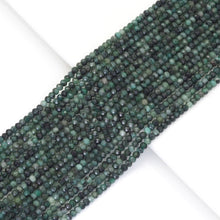 Load image into Gallery viewer, Genuine Emerald Faceted Rondelle Beads, Sku#U1687