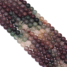 Load image into Gallery viewer, Genuine Rainbow Agate Round Smooth Beads, 6mm/8mm/10mm, Sku#U1500