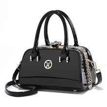 Load image into Gallery viewer, Shiny Leather Diamond-Embellished Simple And Elegant Womens Bag Multi-Functional Evening Clutch