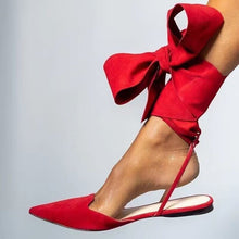 Load image into Gallery viewer, Women's Suede Pointed-Toe Lace-Up Sandals - Breathable Outdoor Fashion Footwear