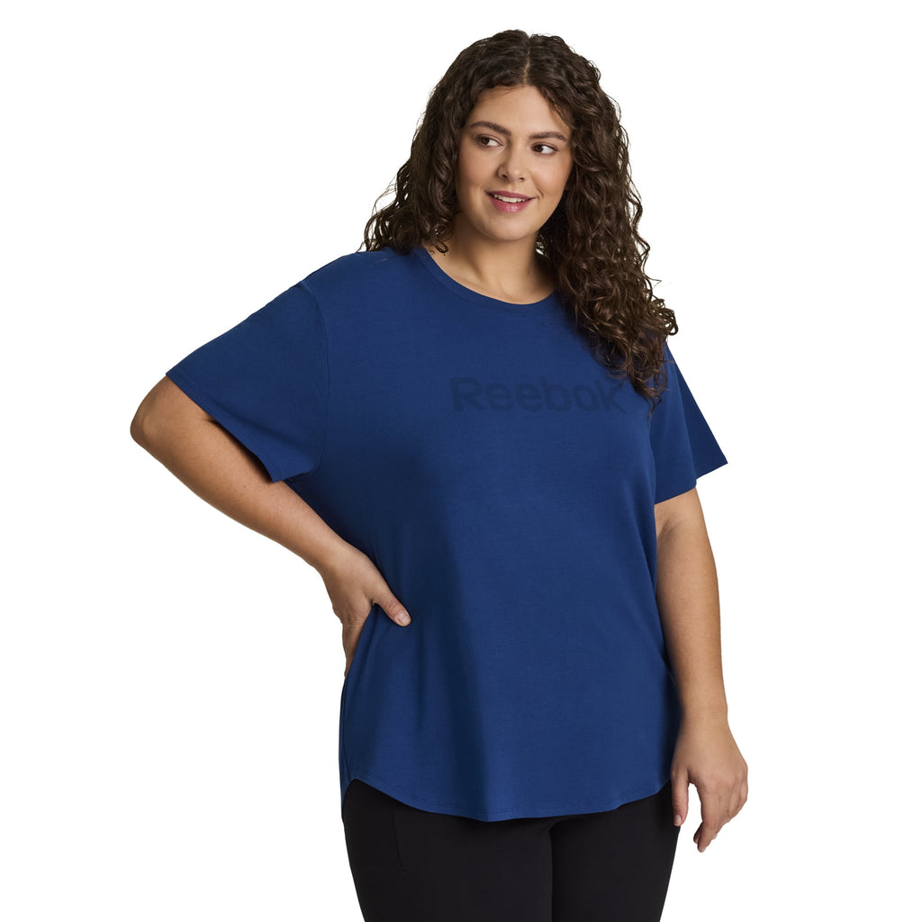 Reebok Women's Identity Short Sleeve Tee, Sizes XS-4X