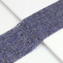 Load image into Gallery viewer, 2.5mm Faceted Cube Genuine Iolite Beads, Sku#U1929