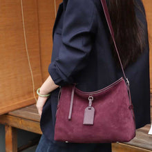 Load image into Gallery viewer, Genuine Leather Shoulder Bag - Large Capacity Handbag for Women