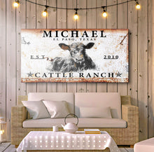 Load image into Gallery viewer, Cattle Ranch Sign X