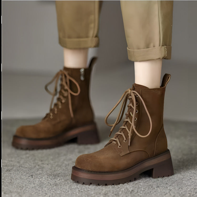 Platform Ankle Boots