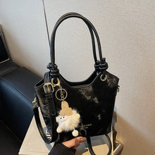 Load image into Gallery viewer, Korean Chic Tote Bag for Women - Versatile Crossbody Bucket Bag with Patchwork Design