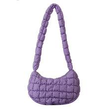 Load image into Gallery viewer, Women's Nylon Crossbody Bag – Dumpling Shape, Multiple Pockets &amp; Adjustable Strap