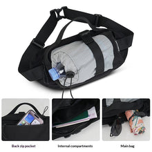 Load image into Gallery viewer, Waterproof Sports Waist Pack - Crossbody Water Bottle Bag for Outdoor Activities