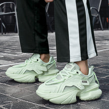 Load image into Gallery viewer, Men's Breathable Height-Enhancing Casual Sneakers - Thick Sole Lace-Up Shoes