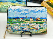 Load image into Gallery viewer, Van Gogh Art Cardholder Wallet | Anti-Magnetic Multi-Card Holder | Foldable PU Leather Card Case