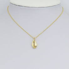 Load image into Gallery viewer, Gold Cowrie Shell Shape Charm Pendant, Sku#LD696