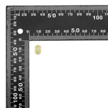 Load image into Gallery viewer, Clear CZ Large Hole Wheel Spacer Beads, Sku#LK1170