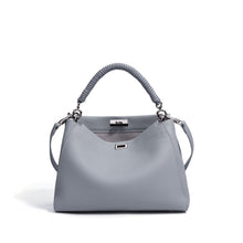 Load image into Gallery viewer, Premium Genuine Leather Crossbody Bag - Motorcycle Style Large Capacity Shoulder Bag for Women