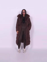 Load image into Gallery viewer, Womens Stylish Warm Coat With A Fur Collar