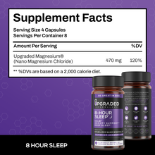Load image into Gallery viewer, Upgraded 8-Hour Sleep: Clinically Shown To Improve Sleep (32 ct capsules)