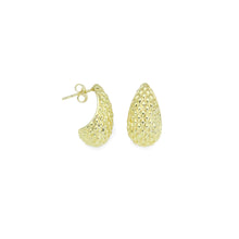 Load image into Gallery viewer, Hammered Teardrop Earrings, Sku#LD573