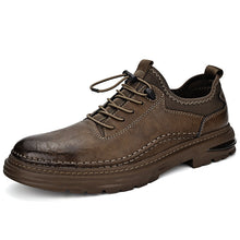 Load image into Gallery viewer, Men's Premium Leather Loafers - Casual Dress Shoes Large Sizes 38-46