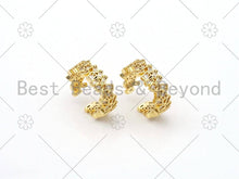 Load image into Gallery viewer, Baguette CZ Adjustable Ring, Sku#X209