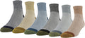 GOLDTOE Men's 656P Cotton Ankle Athletic Socks, Multipairs