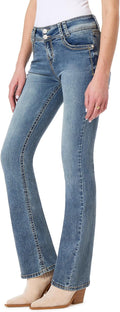 WallFlower Luscious Curvy Bootcut Jeans for Women, Sizes 0-24