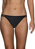 Vanity Fair Women's Illumination String Bikini Panties, Silky Stretch & Satin Trim