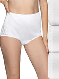 Vanity Fair Women's High Waisted Underwear, Full Coverage Ladies Panties, Perfectly Yours Briefs