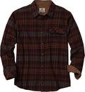 Legendary Whitetails Mens Flannel Long Sleeve Button Down 100% Cotton Shirt