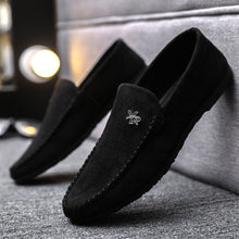 Load image into Gallery viewer, Men's Breathable Business Casual Slip-On Shoes - Lightweight PU Leather Dress Shoes
