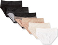 Warner's Women's Blissful Benefits Dig-free Comfort Waist With Lace Cotton Hipster 6-pack Ru2266w