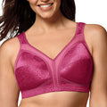 Playtex Women's Wireless Bra, 18 Hour Plus-Size Bras Available, Full Coverage, Smoothing, 4693, Single or 2-Pack