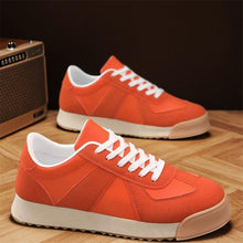 Load image into Gallery viewer, Retro Casual Sneakers - Thick Sole Square Toe Lace-Up Shoes