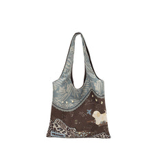Load image into Gallery viewer, Leopard Print Canvas Commuter Bag