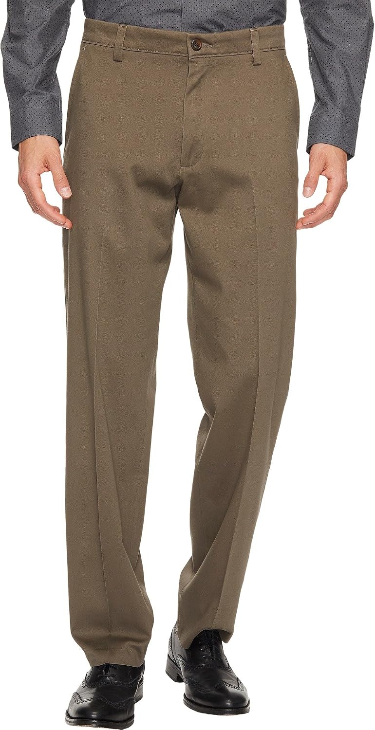 Dockers men's flexible waistband khaki pants